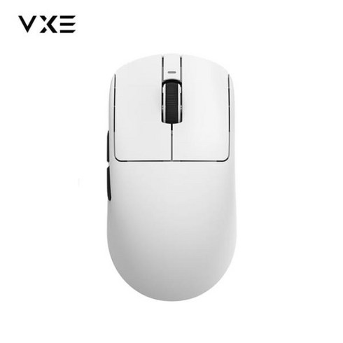 VGN VXE 잠자리 R1 무선 마우스 PAW3395 센서 북유럽 52840 2KHz FPS 게이밍 스마트 스피드 저지연 PC 사무, 01 R1 White, 한개옵션1