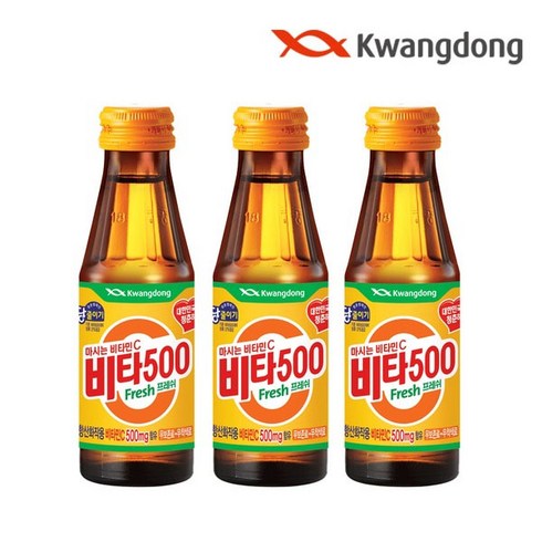 광동제약 비타500 100ml 100병