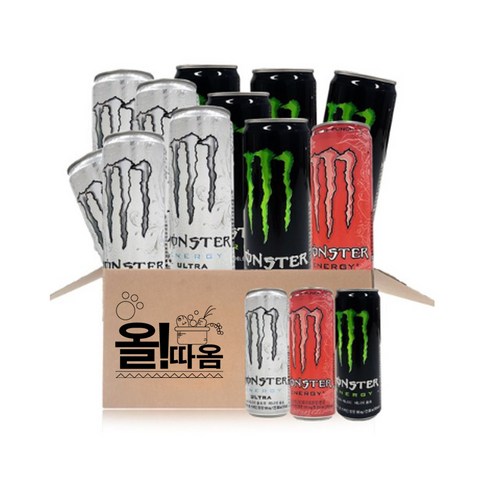 올따옴기획 몬스터 355ml (에너지6개+울트라6개+펀치2개), 1개