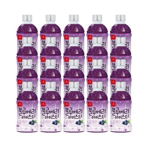 음료수 - 웰그린 스위츠 블루베리아이스티, 20개, 340ml