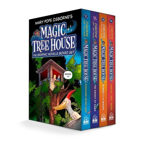 그래픽노블 - Magic Tree House Graphic Novel Starter Set #1~4, Random House Books for Young..