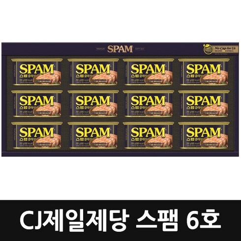 CJ제일제당 스팸 6호 선물세트(쇼핑백동봉)