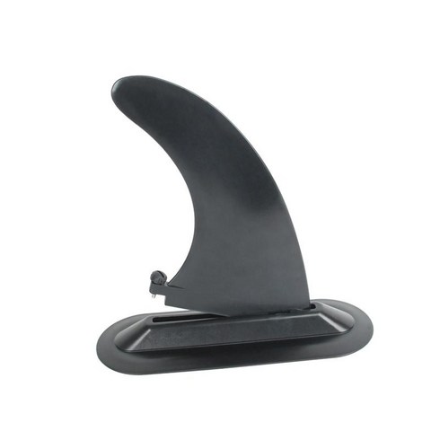보드데크 - 크루저 데크 비치 서핑용 서핑 보드 핀 나사 단일 센터 핀, 검은색, PVC