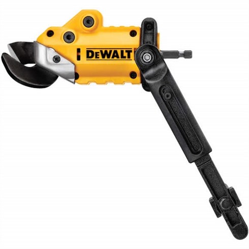 DEWALT 전동가위 디월트 임팩드라이버용 DWASHRIR 임팩용전동가위 전동함석가위 절단1.2mm(냉간압연강판기준) 철판/와이에메쉬/함석/아스팔트슁글절단, 1개