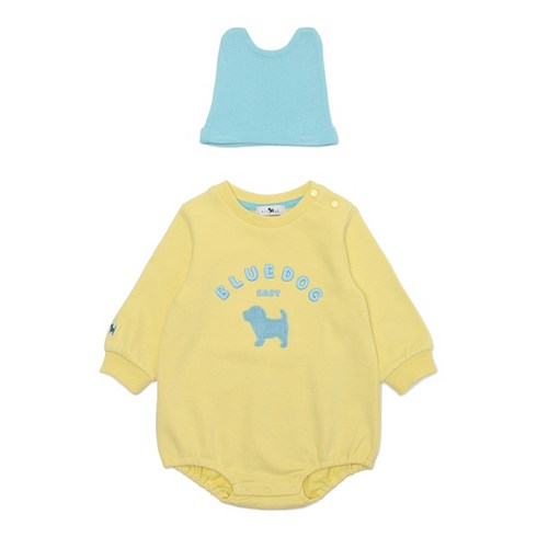 베이비바디수트 - [블루독베이비8] FW23 컬러풀베이비바디수트세트 택1 HJ 43A1960401 02 (BLUEDOG BABY 유아 출산 백일 선물