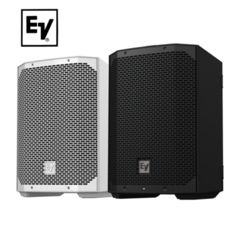 EV EVERSE8 충전식 파워드스피커 400W 8인치 (당일배송), 블랙