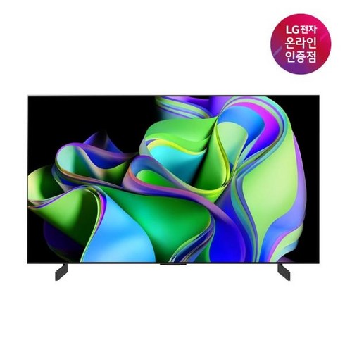 [LG전자] 105cm(42인치) OLED(올레드) evo 게이밍 TV OLED42C3ENA [스탠드]