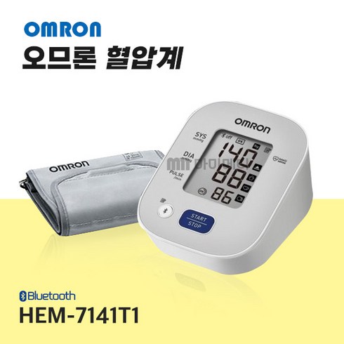 오므론 전자혈압계 HEM-7141T1 7120 팔뚝형 가정용 혈압측정기, 1개, HEM-7141T