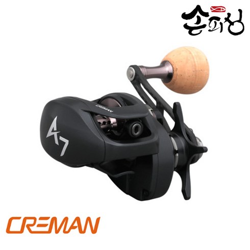 2023년 가성비 최고 크레만a7 - 크레만 A7 에이세븐 베이트릴 135g 초경량 파워핸들 더블핸들 쭈꾸미 갑오징어 광어 참돔 문어 손피싱, 좌핸들/기어비6.6:1