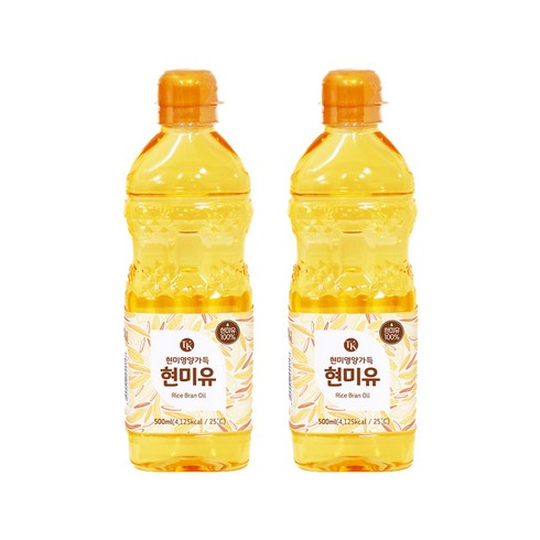 노브랜드현미유 - 세림현미유 티케이 현미유, 500ml, 2개