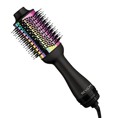 REVLON 원스텝 헤어 드라이어 핫 에어 브러시, 레인보우, 1개