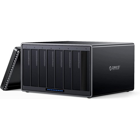 das - 오리코 8베이 USB3.0/Type-C 디스크 스테이션 NS800, NS800C3, 1개