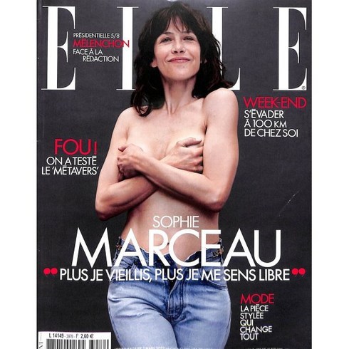 ELLE France (주간) : 2022년 03월 03일 : 소피 마르소 커버