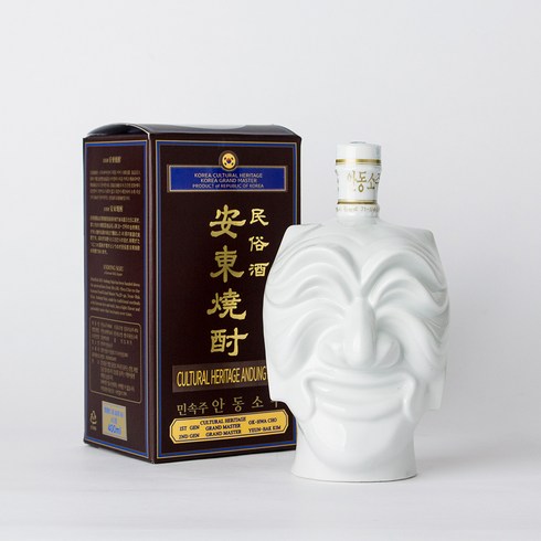 조옥화명인 민속주안동소주 양반탈 400ml (45도), 1개