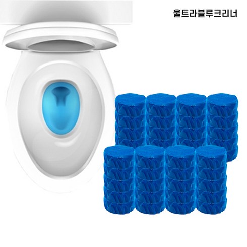 냄새청소 끝 슈퍼울트라 변기 세정제 클리너, 45g, 40개