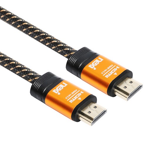 넥시 HDMI 2.0 골드프라임 케이블 NX926 NX-HDMI20-GP100, 1개, 10m