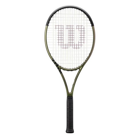 WILSON 블레이드 104 v8 테니스 라켓 (언스트렁) (10.8cm(4 1/4인치)) 122097, 4 1/4