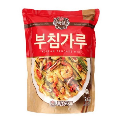 백설 부침가루 1kg - CJ제일제당 백설 부침가루 2kg x3개, 3개