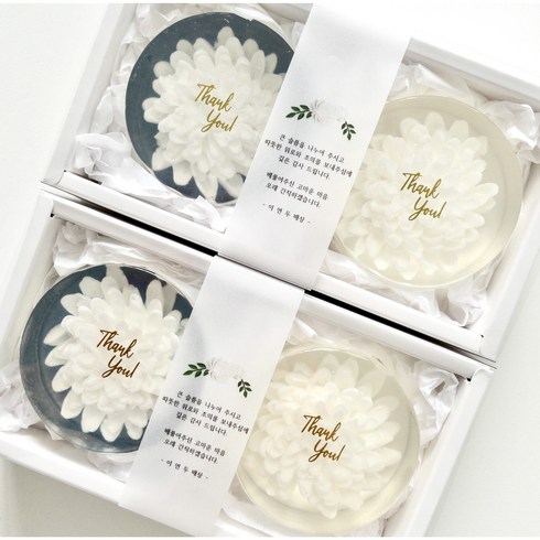 2023년 가성비 최고 부의답례품 - 국화비누 조문 장례 조의 답례품, 네이비, 5개