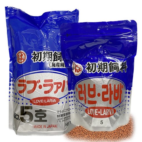 전문가 열대어사료 러브라바 5호 500g 가성비사료 대용량