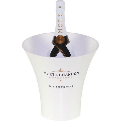 Moet & Chandon Ice Imperial 샴페인 병 쿨러 화이트 매그넘 보관통 모엣샹동 아이싱 시원하게 담으세요, 1ml, 1개