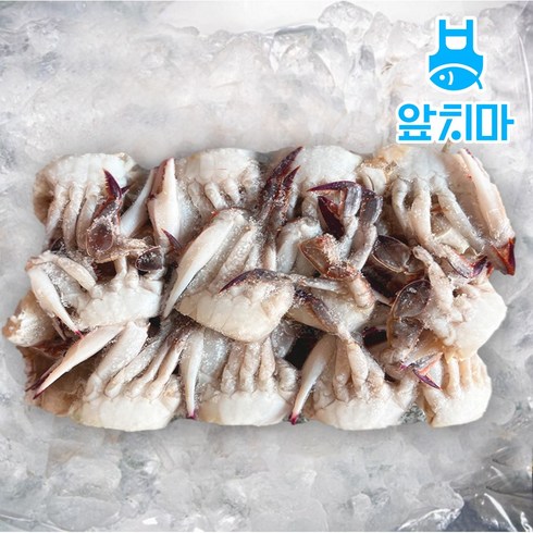 절단꽃게 - 속이 꽉찬 냉동 절단꽃게 중국산, 1개, L 5.4kg