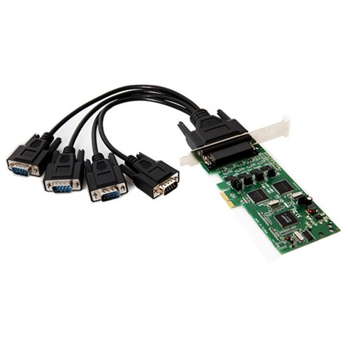 이지넷 4포트 시리얼 PCI-E카드 NEXT-42485LP4 EX
