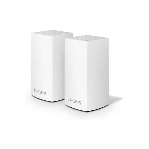 매쉬ac3 - Linksys WHW0301 지능형 메쉬 WiFi 라우터 시스템 개발 AC2200 트라이밴드 고속 커버리지를 위한 네트워크 가정용 컴퓨터 인터넷 무선 익스텐더 흰색 3팩 갱신, B0BYD7FHSR_White