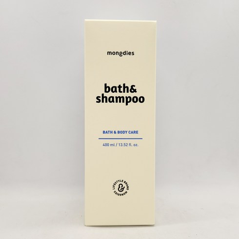 몽디에스 바스 앤 샴푸 400ml 당일발송 X 1개
