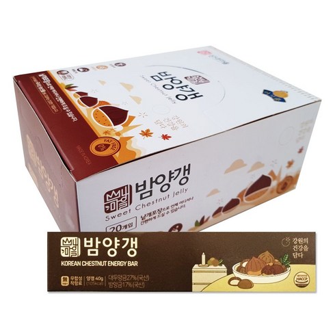 산내마을 밤양갱 800g 1개 khj*5225Sa, 1, 본상품선택