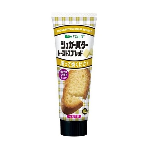 일본 베르데 슈가 버터 토스트 스프레드 100g 8팩 491302, 8개
