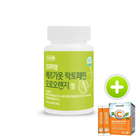 프리미엄 베르가못 추출물 정 600mg x 60정, 1개, 60개