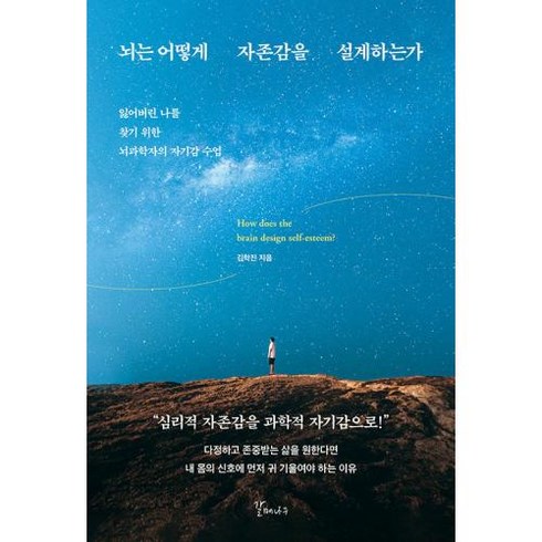 뇌는 어떻게 자존감을 설계하는가:잃어버린 나를 찾기 위한 뇌과학자의 자기감 수업, 갈매나무, 뇌는 어떻게 자존감을 설계하는가, 김학진(저),갈매나무,(역)갈매나무,(그림)갈매나무, 김학진 저