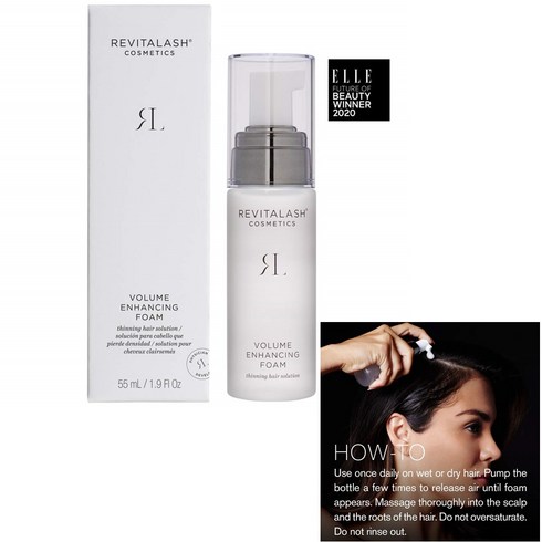 RevitaLash 리바이탈래쉬 Volume Enhancing Foam/Thinning Hair Solution Physician Developed & Cruelty