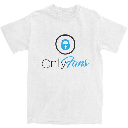 의류 티셔츠 면 전용 남녀공용 팬 Onlyfans 빈티지 100 로고, 5XL, WHITE, 1개