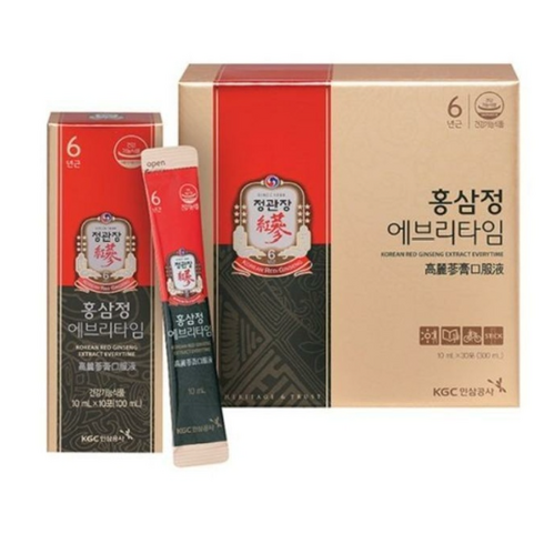 정관장 홍삼정 에브리타임, 10ml, 30개