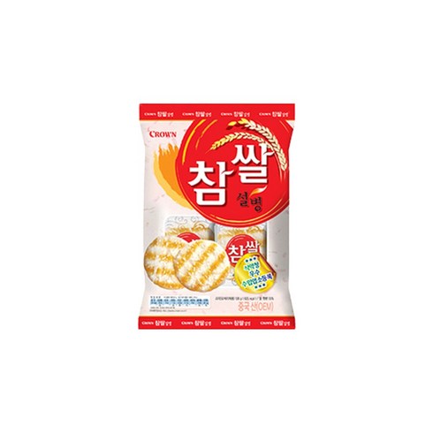 독도지킴이과자 - 크라운 참쌀설병, 128g, 1개