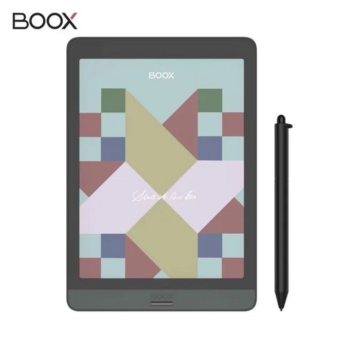 BOOX Nova3 컬러 오닉스 북 7.8 인치 안드로이드 10 3GB 32G 전자 잉크 태블릿 1872x1404 OTG C타입 전자 책 리더 노트패드 최신 모델, 만 전자 책 리더, Black
