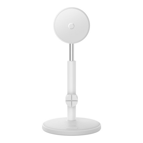 베이스어스 MagPro 자석 접이식 핸드폰 거치대 탁상 거치대, CHINA, Desk Stand-White