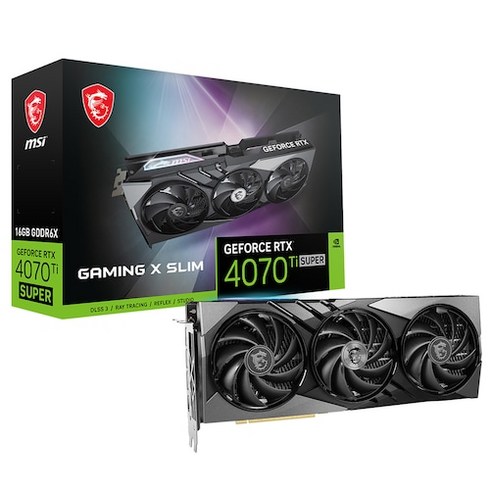 4070tisuper - MSI RTX 4070 Ti 슈퍼 16G 게이밍 X 슬림