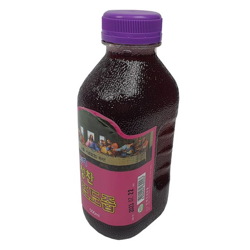 성찬용 포도즙(무알콜) 두례건강마을 성례전 성찬포도주 (1병 500ml), 500ml, 1개