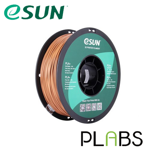 PLAC PETF5BAY22W - eSUN한국총판 PLABS 고강도 PLA+ 필라멘트 1kg, light brown(연한갈색)