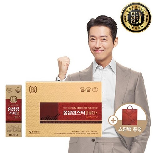 2023년 가성비 최고 한삼인홍삼정 - 한삼인 홍삼정스틱밸런스 10mlx32포 3세트 + 쇼핑백
