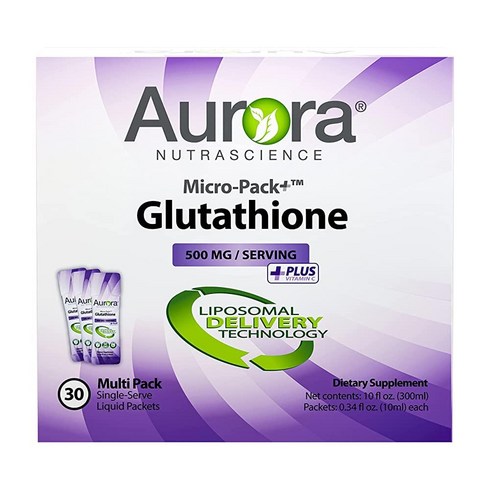 오로라 액상 글루타치온 500mg 30팩, 30팩 각 10ml, 1개