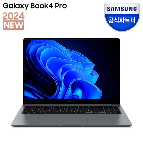 삼성전자 갤럭시북4 프로 NT960XGK-K71A 16인치 인텔 울트라7 영상편집 사무용 코딩용 대학생 고사양 120Hz 터치스크린 윈도우11 노트북, WIN11 Home, 16GB, 2TB, 문스톤 그레이
