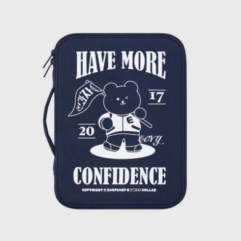 어프어프 어프어프 X전과자 대학생 코비(11인치 북파우치) E2309_0038