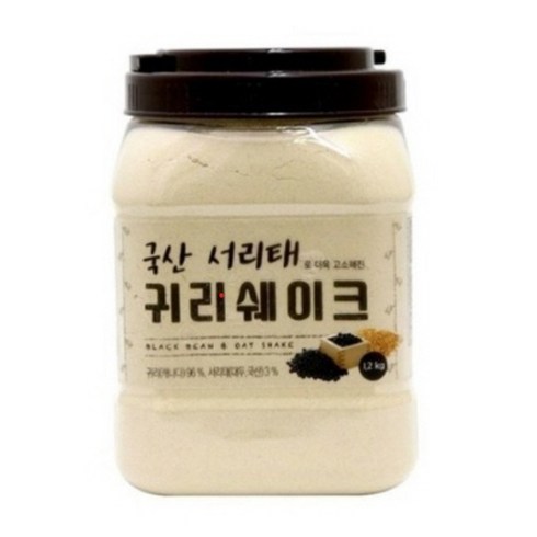 태광선식 국산서리태로 더욱 고소해진 귀리쉐이크, 1.2kg, 1개