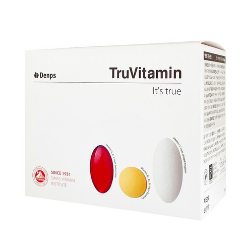 트루바이타민 덴프스 종합비타민 멀티비타민 비타민B 비타민영양제, 1박스, 30포