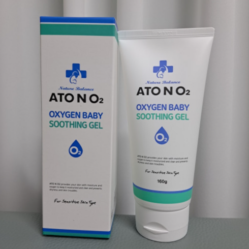 아토엔오투 옥시젠 베이비 수딩젤, 160g, 2개