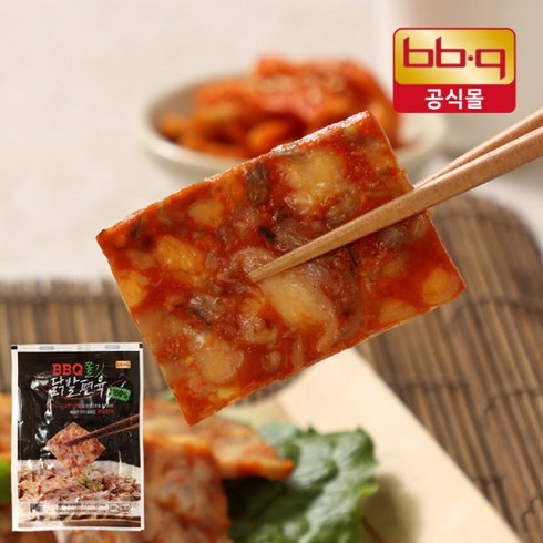 2023년 가성비 최고 안동닭발편육 - BBQ(국내산) 한번만 먹어 본 사람은 없다는 편육의 신세계! 해동 후 바로먹는 비비큐 쫄깃닭발편육 150g*10팩, 150g, 10개